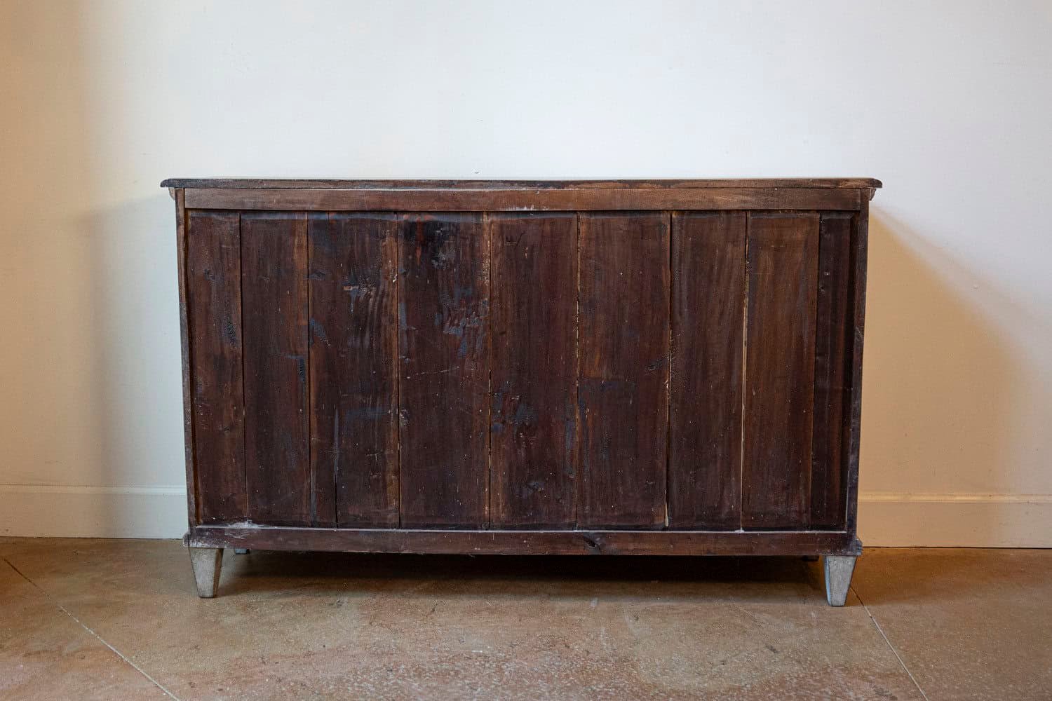 Swedish, 1890s, Painted Wood Sideboard with Three Drawers over Three Doors - JAA