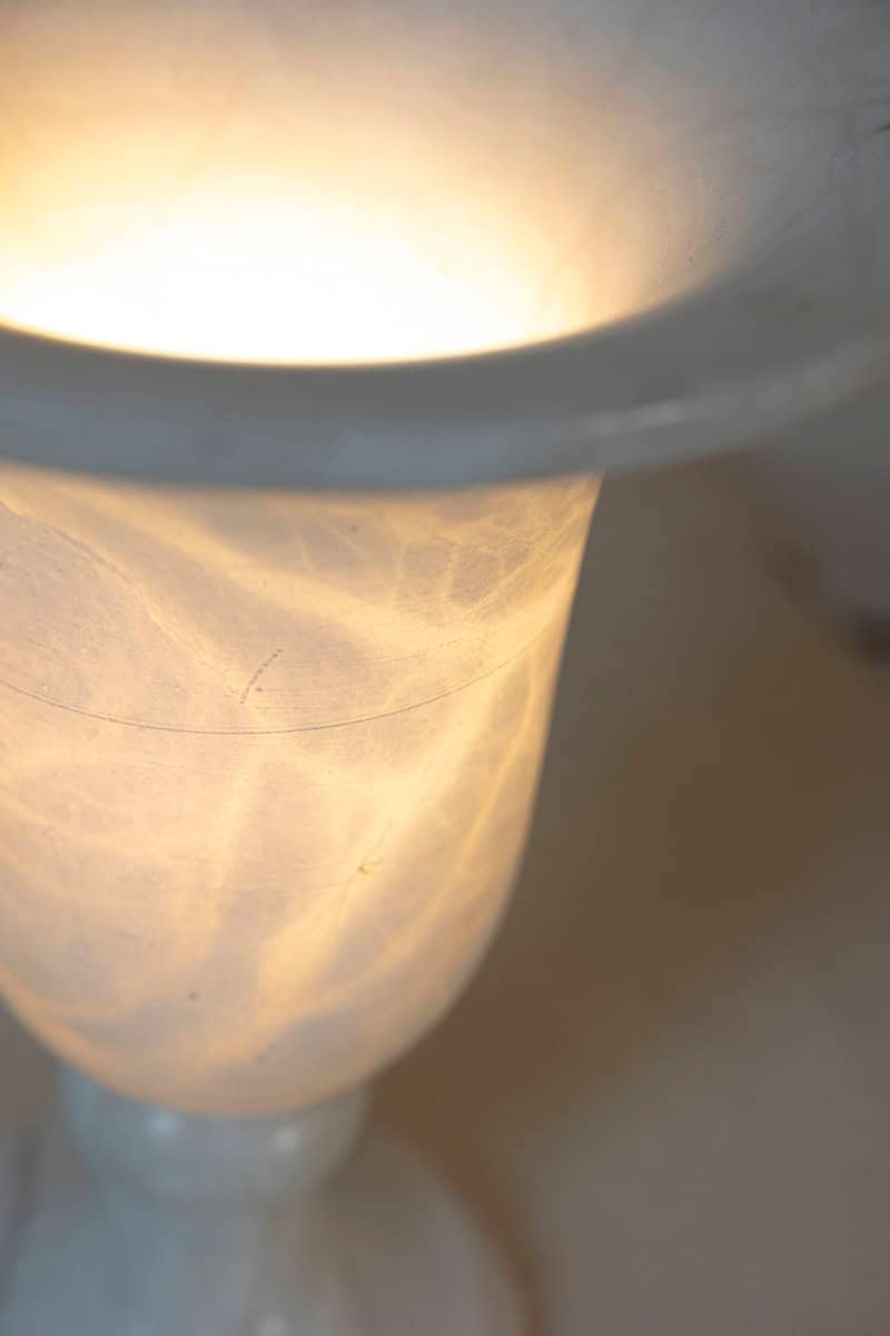 20th Century French Alabaster Lamp - JAA
