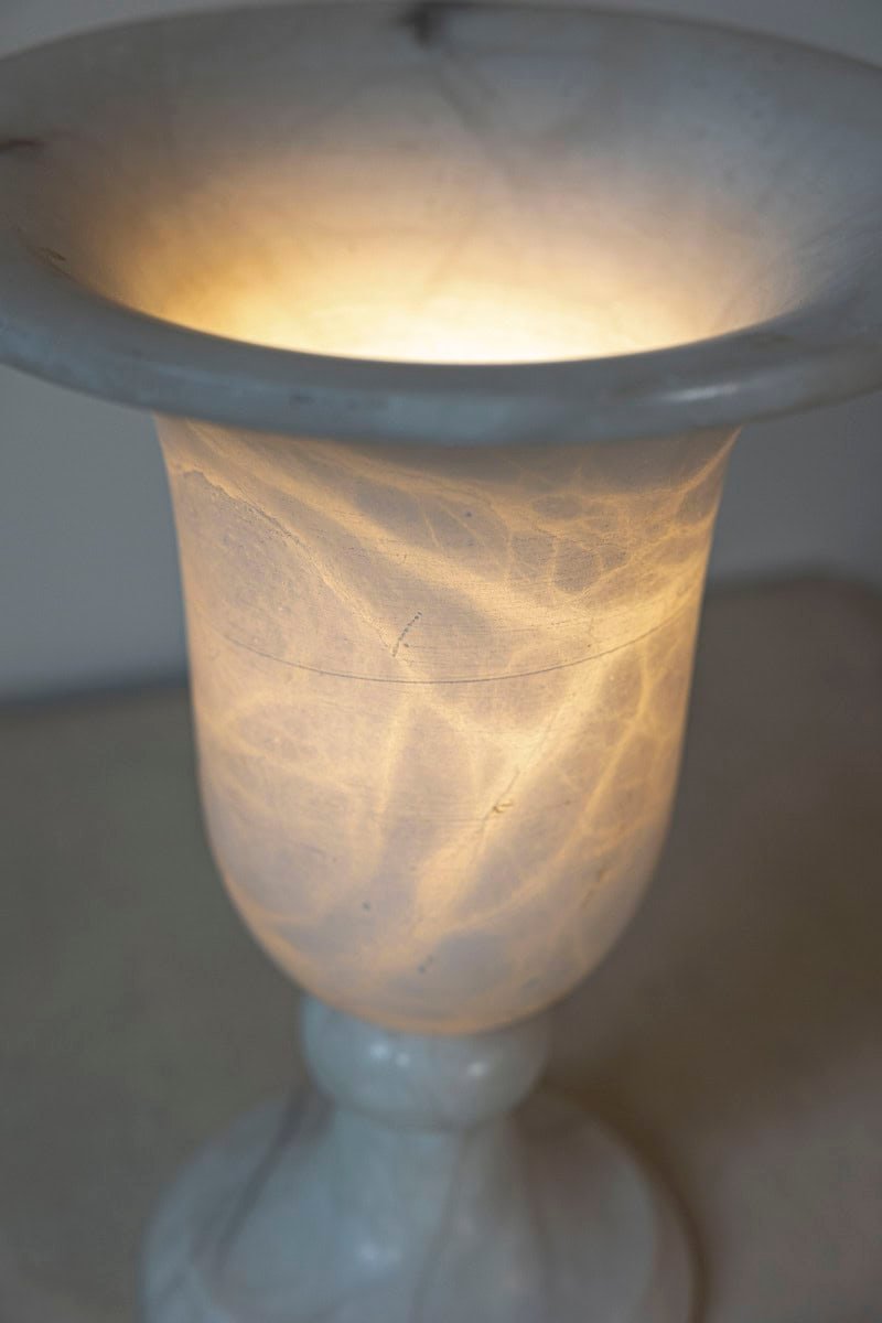 20th Century French Alabaster Lamp - JAA