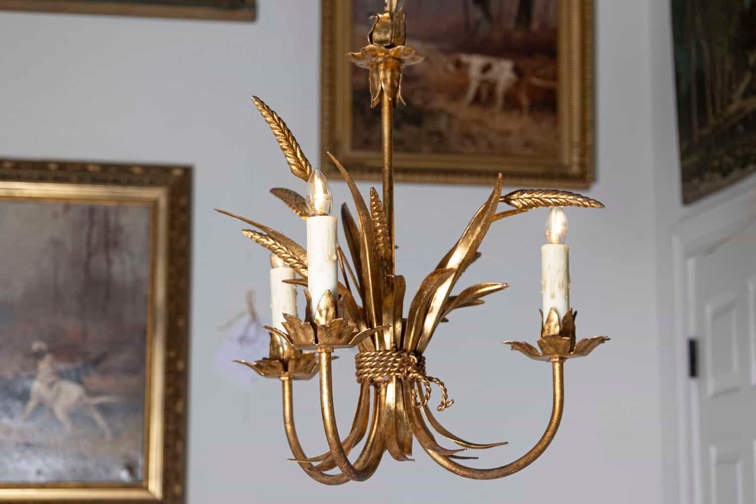20th Century French Chandelier - Inspired By Coco Chanel - JAA