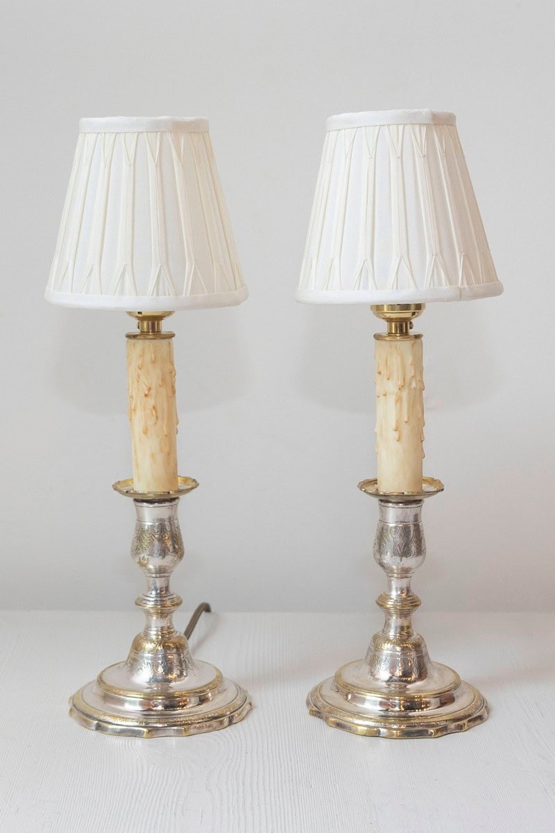 On Trial - Pair of 19th Century French Lamps - JAA