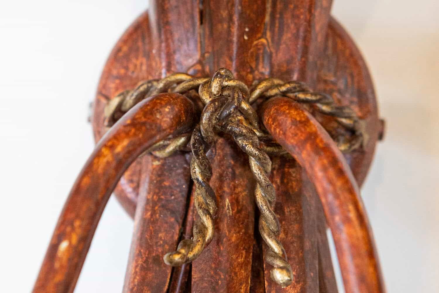 Pair of 20th Century French Sconces - Inspired By Coco Chanel - JAA