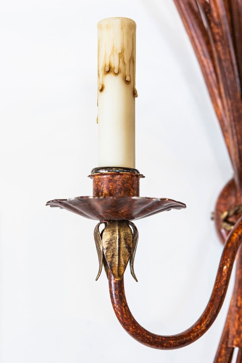 Pair of 20th Century French Sconces - Inspired By Coco Chanel - JAA