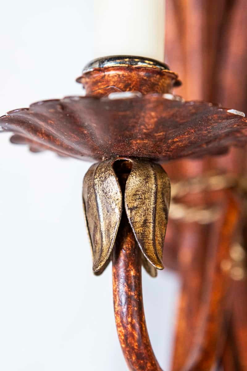 Pair of 20th Century French Sconces - Inspired By Coco Chanel - JAA