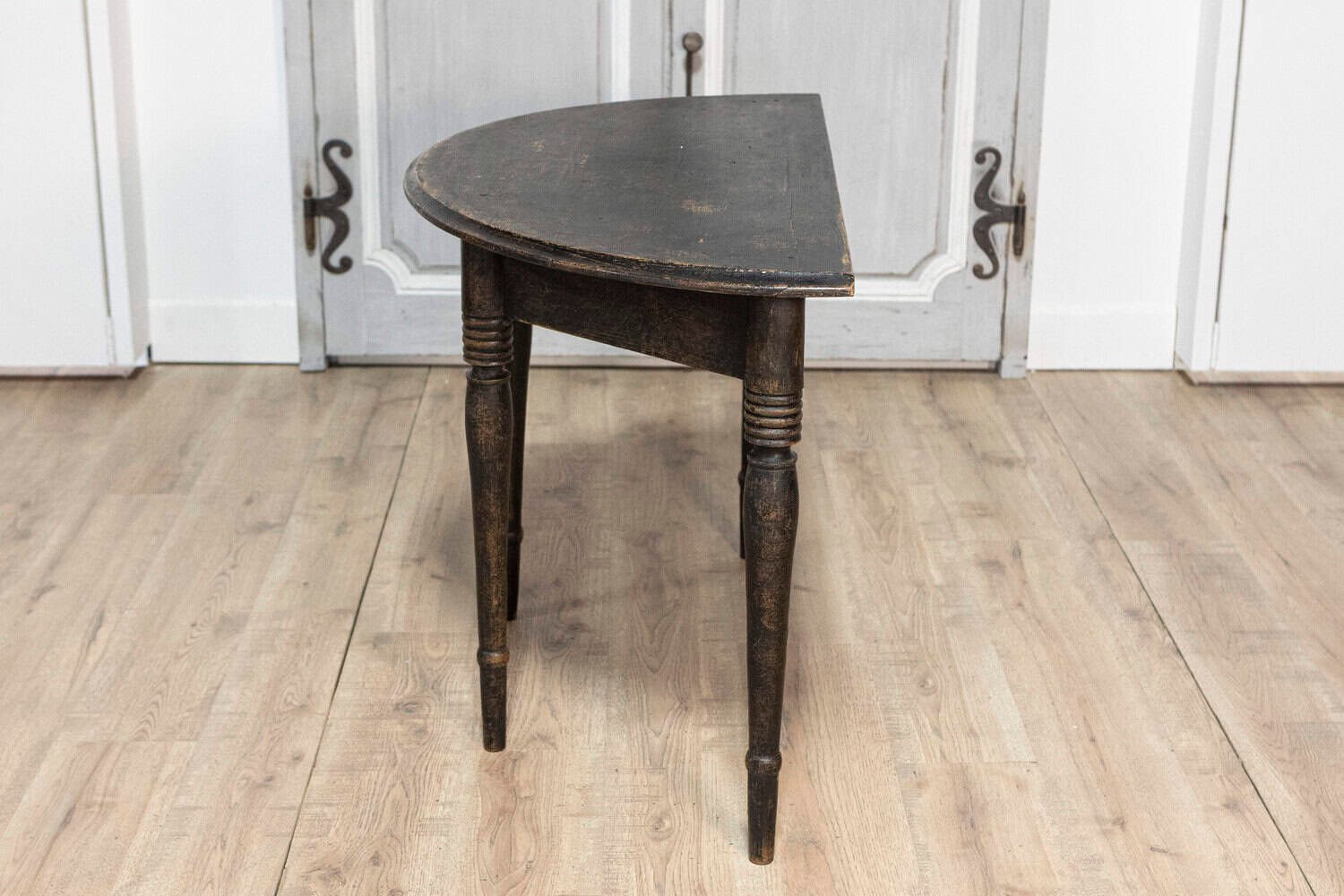 19th Century Swedish Demi Lune Console Table Circa 1860 - JAA