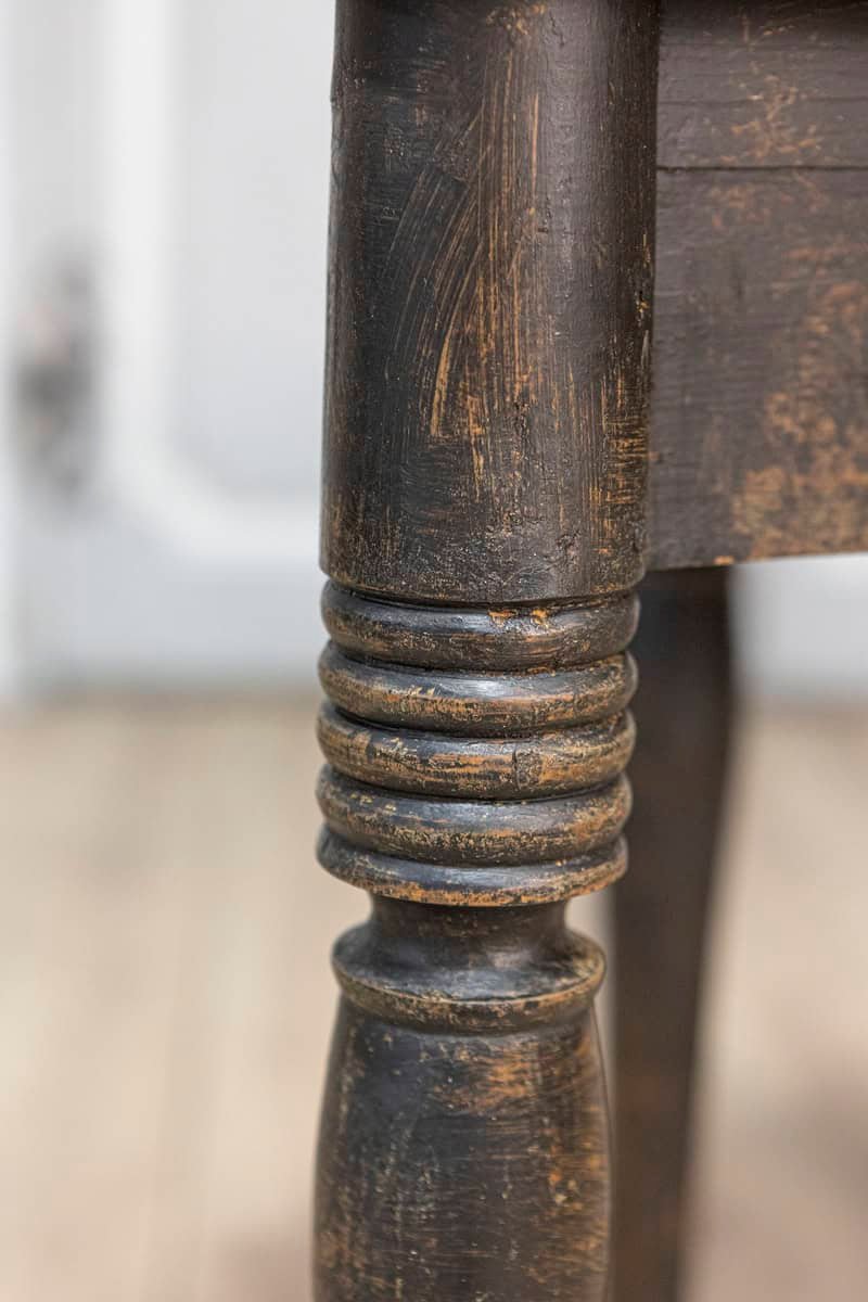 19th Century Swedish Demi Lune Console Table Circa 1860 - JAA