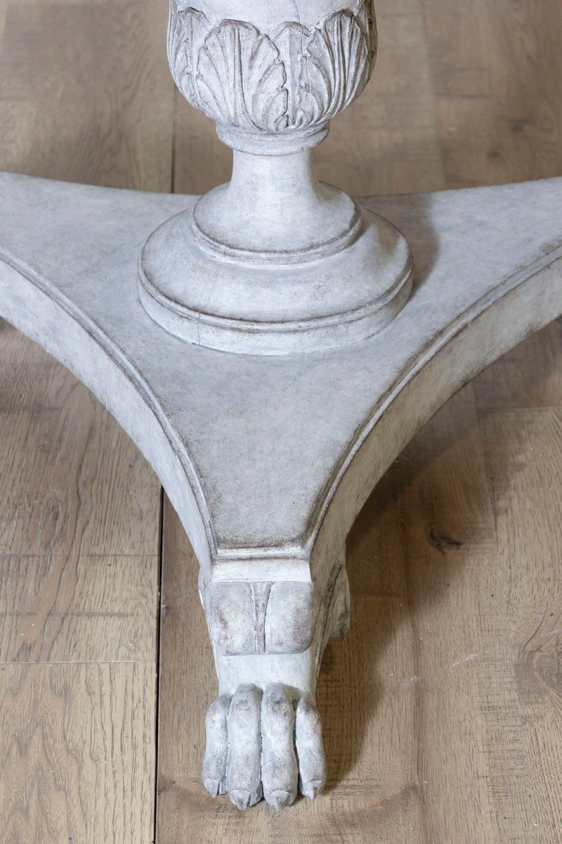 19th Century Swedish Oval Pedestal Table Circa 1890 - JAA