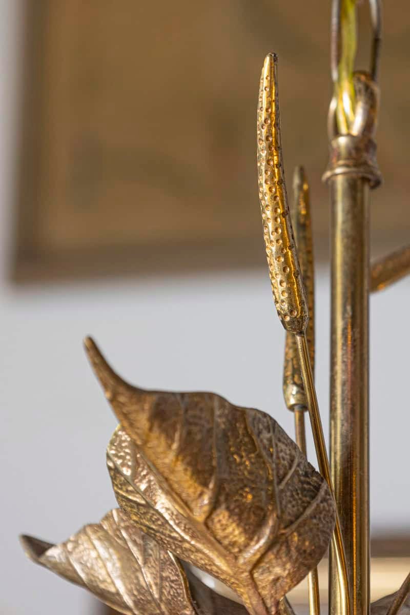 20th Century French Maison Charles-Inspired Gilt Bronze Chandelier - JAA