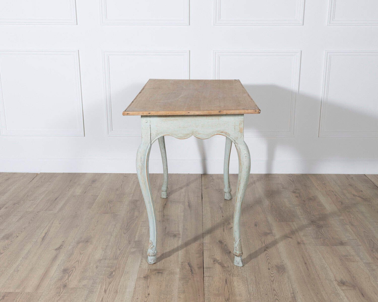 Louis XV Style Console Table with Oak Top, 19th Century - JAA