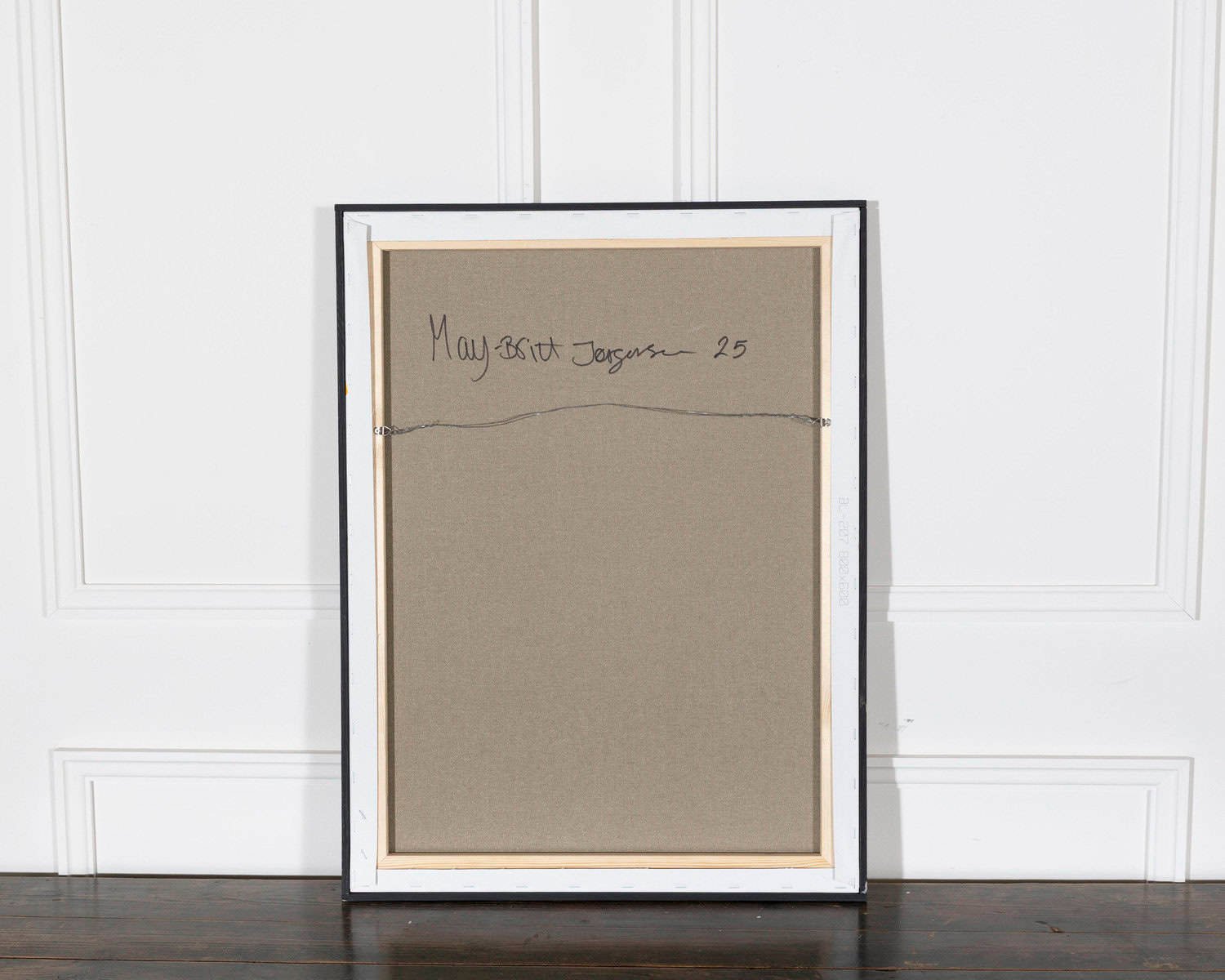 May-Britt Jørgensen Contemporary Butterfly Painting — Acrylic on Canvas - JAA