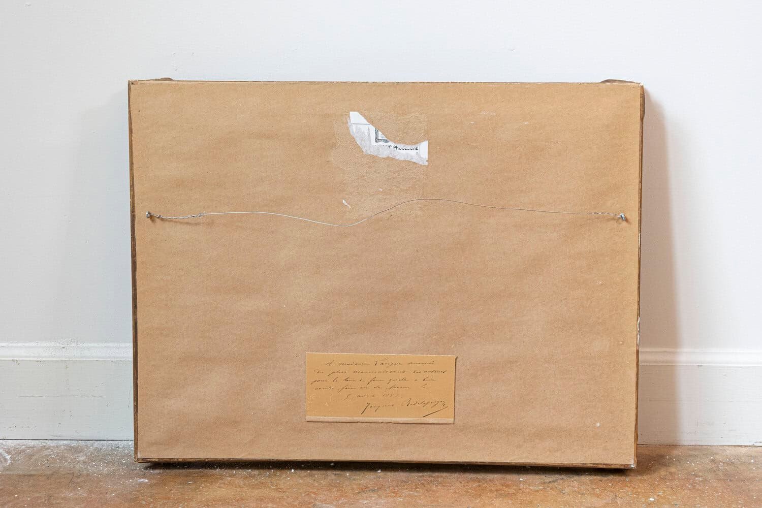 French Framed Still-Life Watercolor Signed Jacques Redelsperger, circa 1887 - JAA