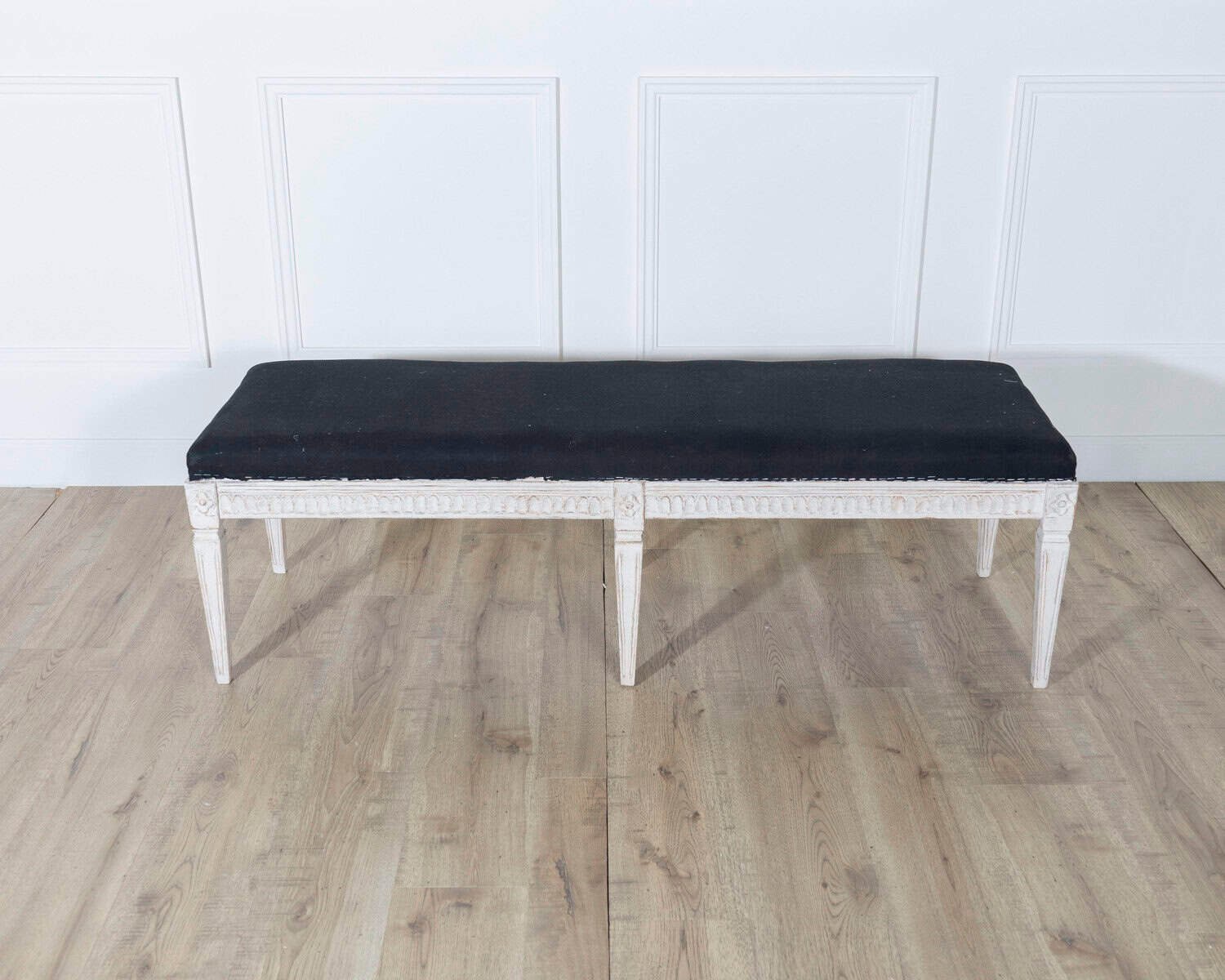 Swedish Neoclassical Painted Bench, circa 1880 - JAA