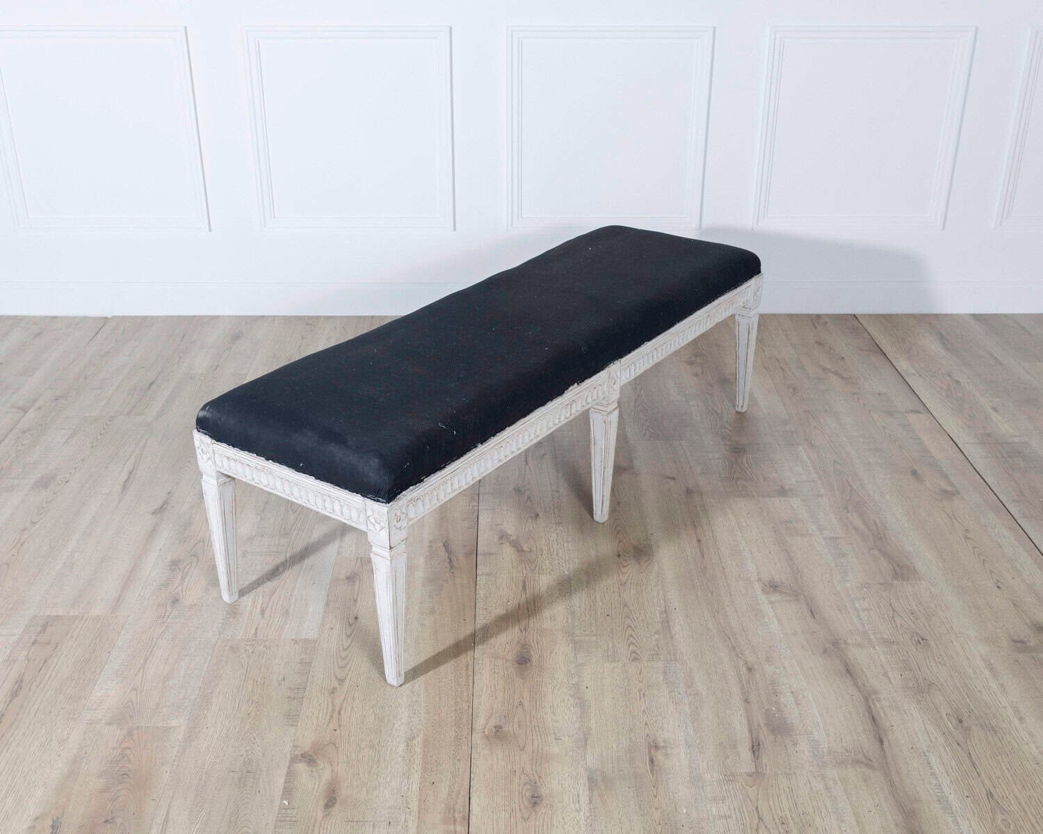 Swedish Neoclassical Painted Bench, circa 1880 - JAA