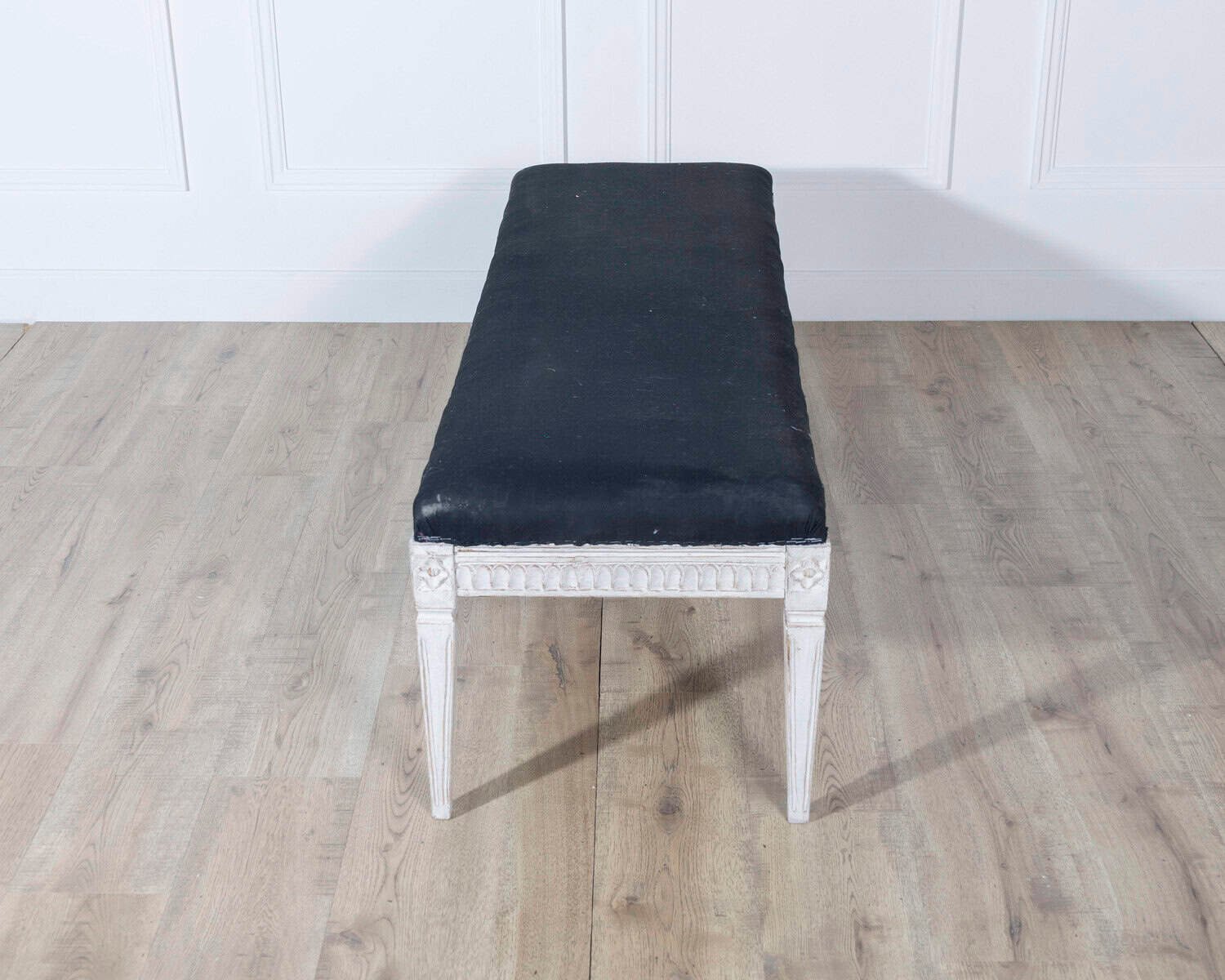 Swedish Neoclassical Painted Bench, circa 1880 - JAA