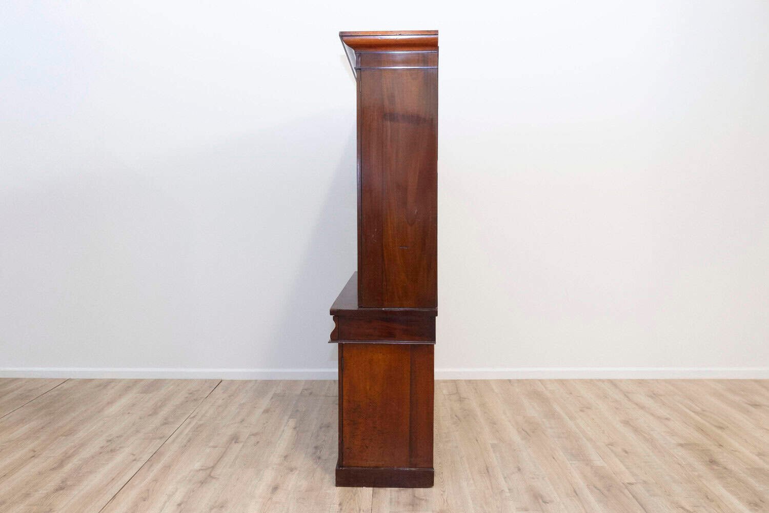 19th Century French Provincial Oak Bookcase — Country Estate Library - JAA