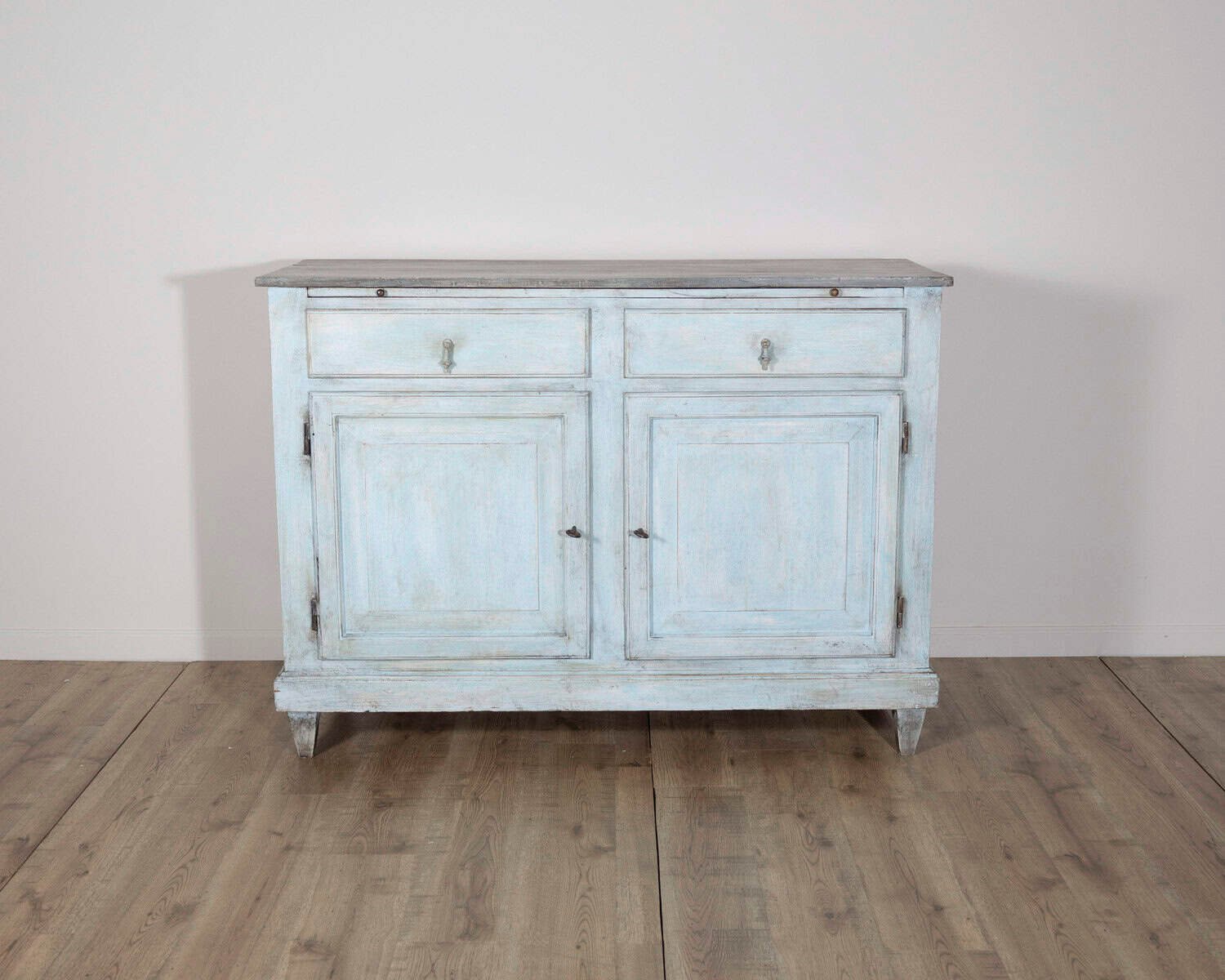 19th Century Italian Painted Sideboard with Hidden Writing Desk - JAA
