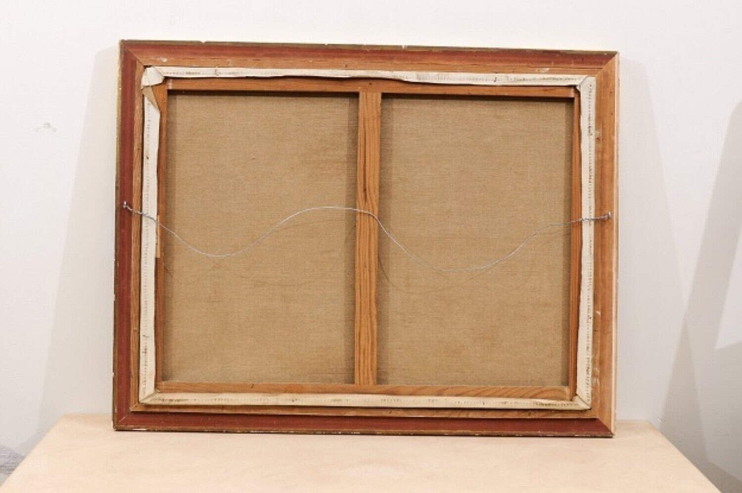 French Impressionist Style 1950s Oil on Canvas Painting Depicting a Small Church - JAA