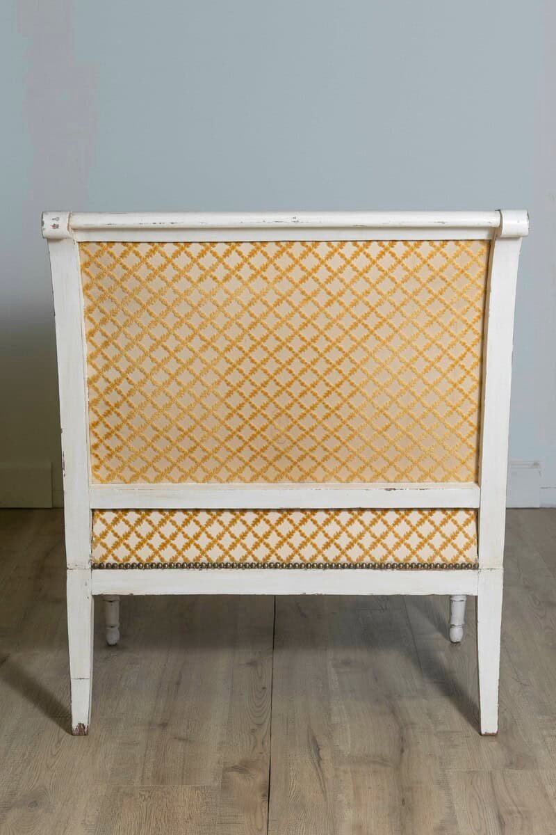 French 19th Century Pair of Marquise Chairs Circa 1890 - JAA