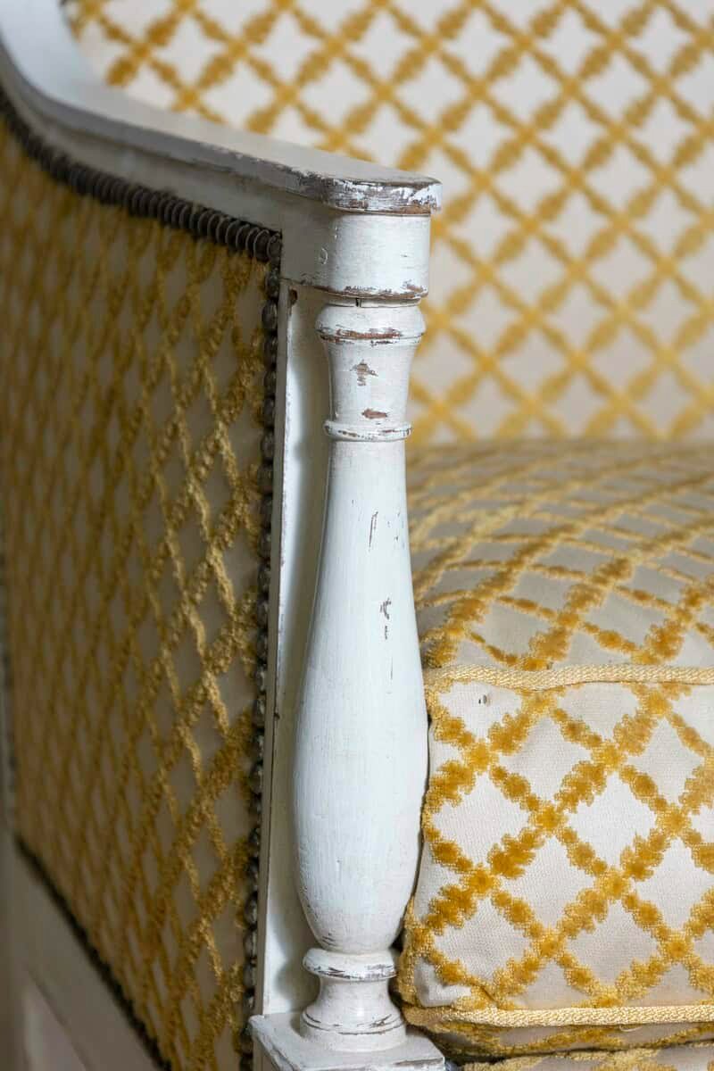 French 19th Century Pair of Marquise Chairs Circa 1890 - JAA