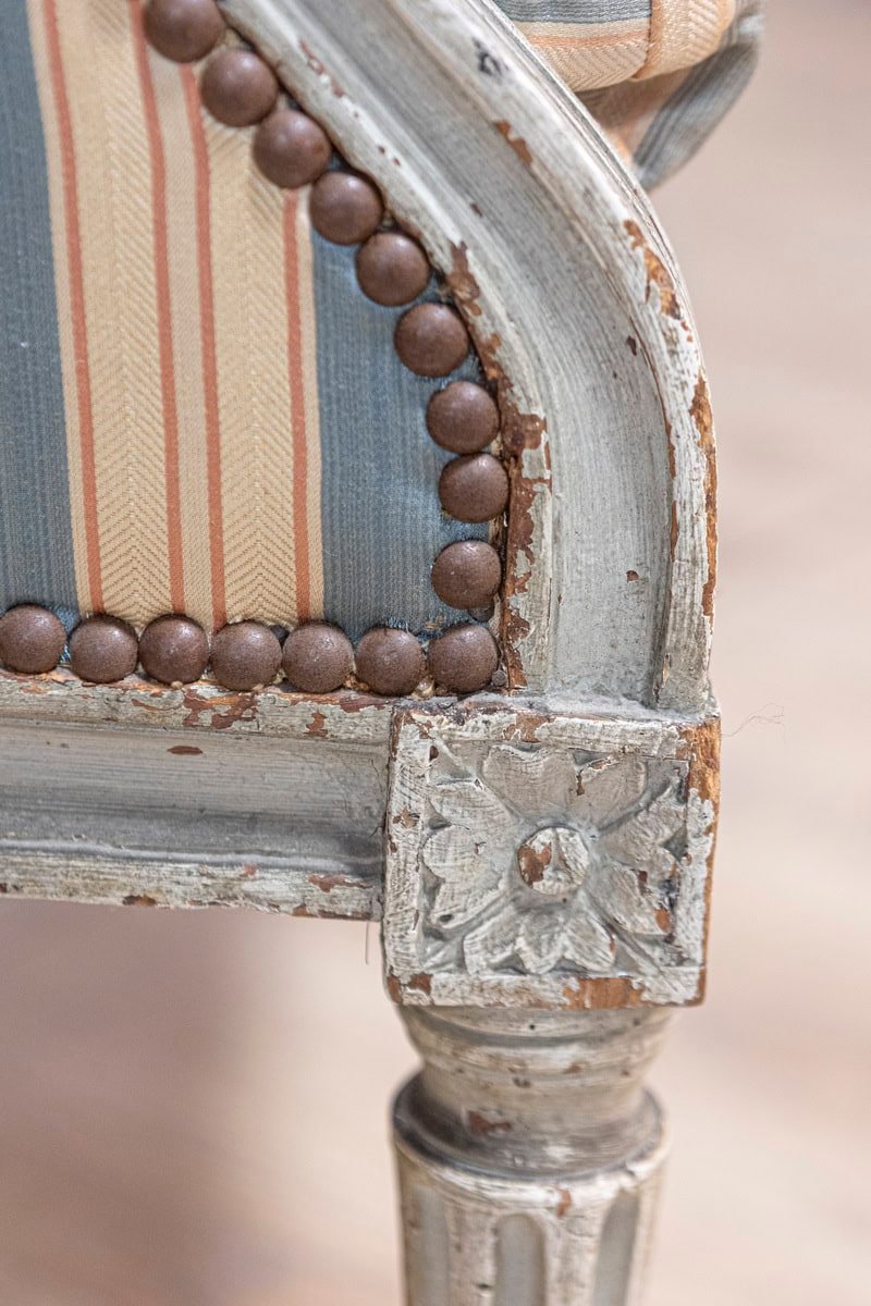 18th Century French Bergere Circa 1790 - JAA