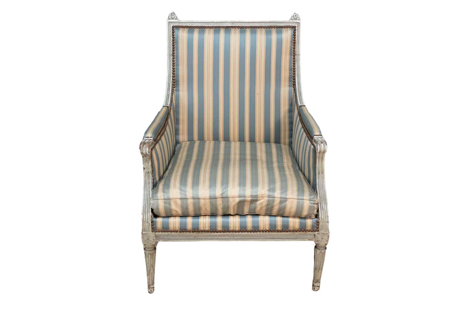 18th Century French Bergere Circa 1790
