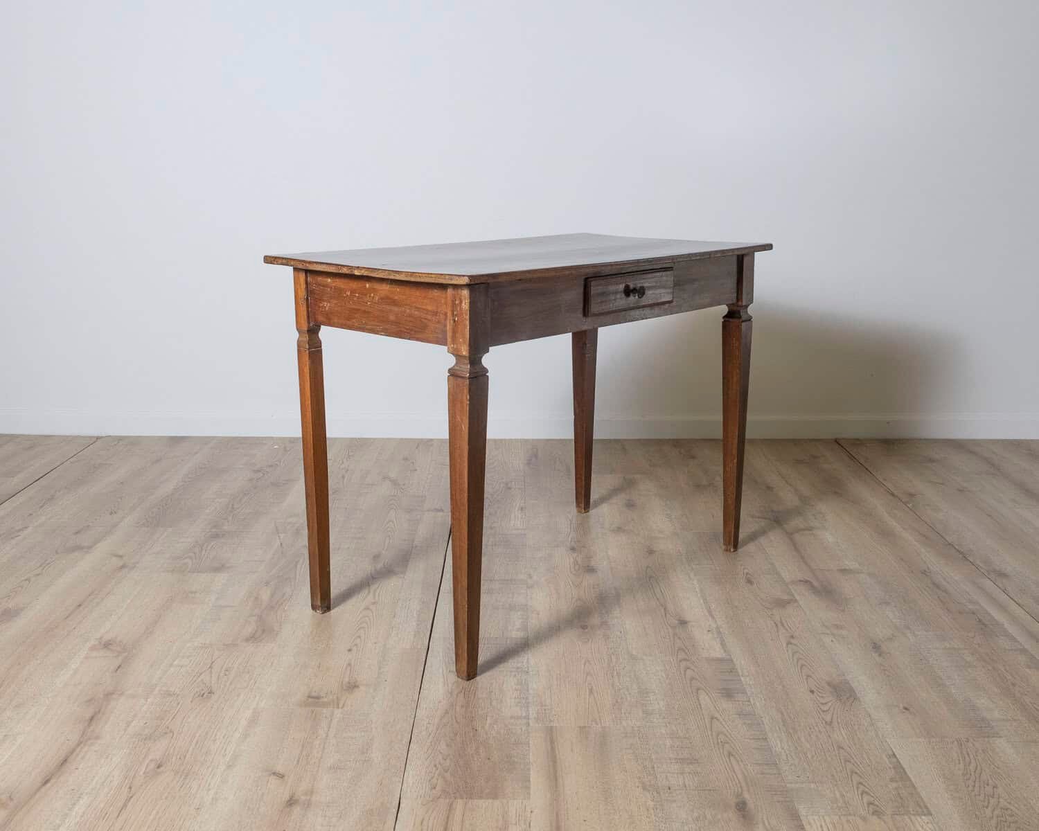 ON HOLD - Louis XVI Walnut Table with Inlaid Top – Emilia, Late 18th Century - JAA
