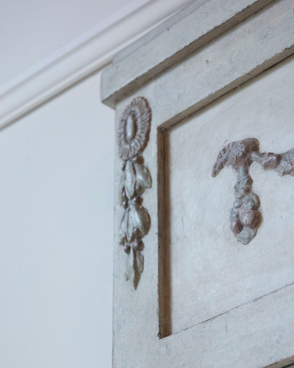 Swedish Gustavian Style Mirror with Garland Motif, circa 1920 - JAA