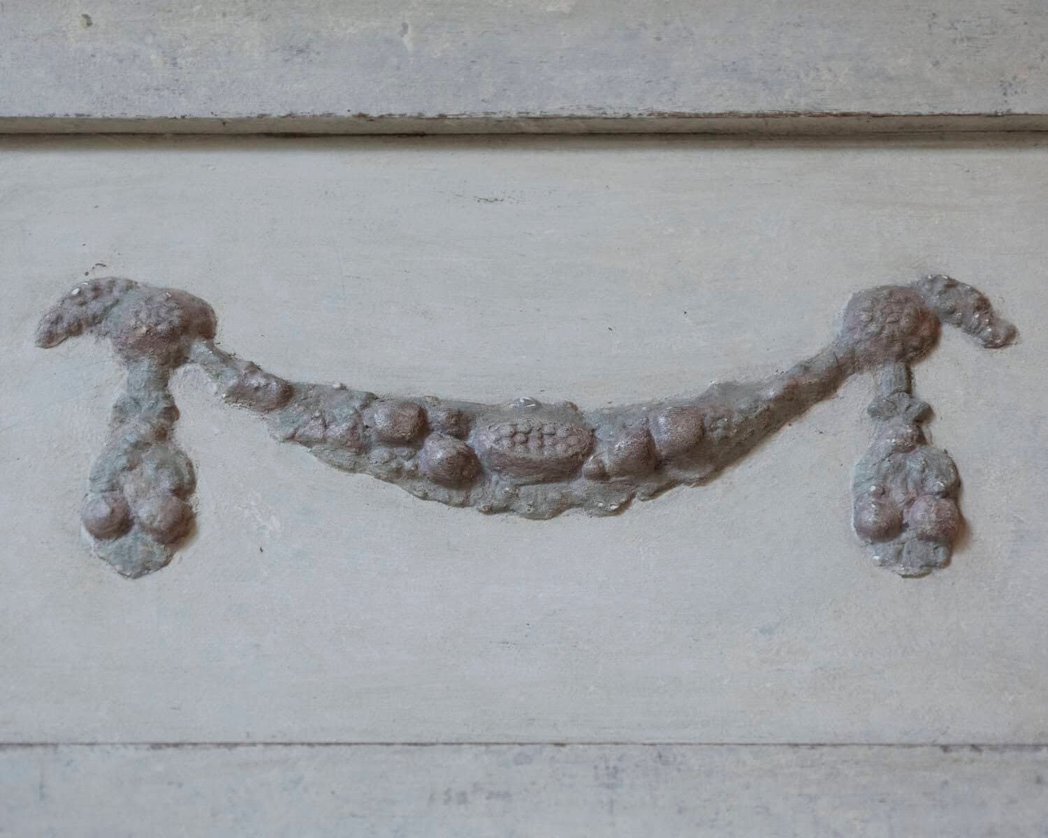 Swedish Gustavian Style Mirror with Garland Motif, circa 1920 - JAA