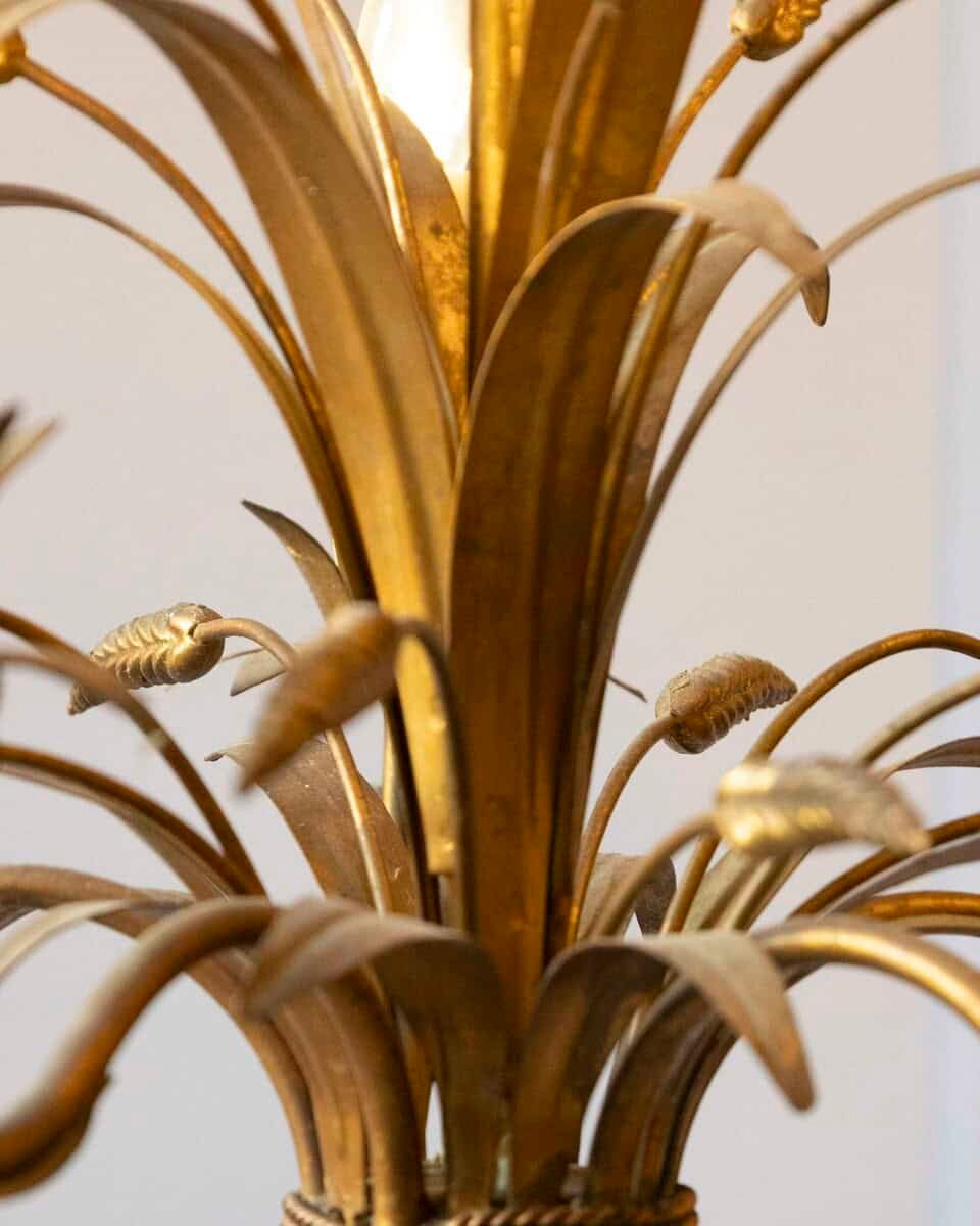 20th-Century French Wheat Sheaf Chandelier, Inspired by Coco Chanel - JAA