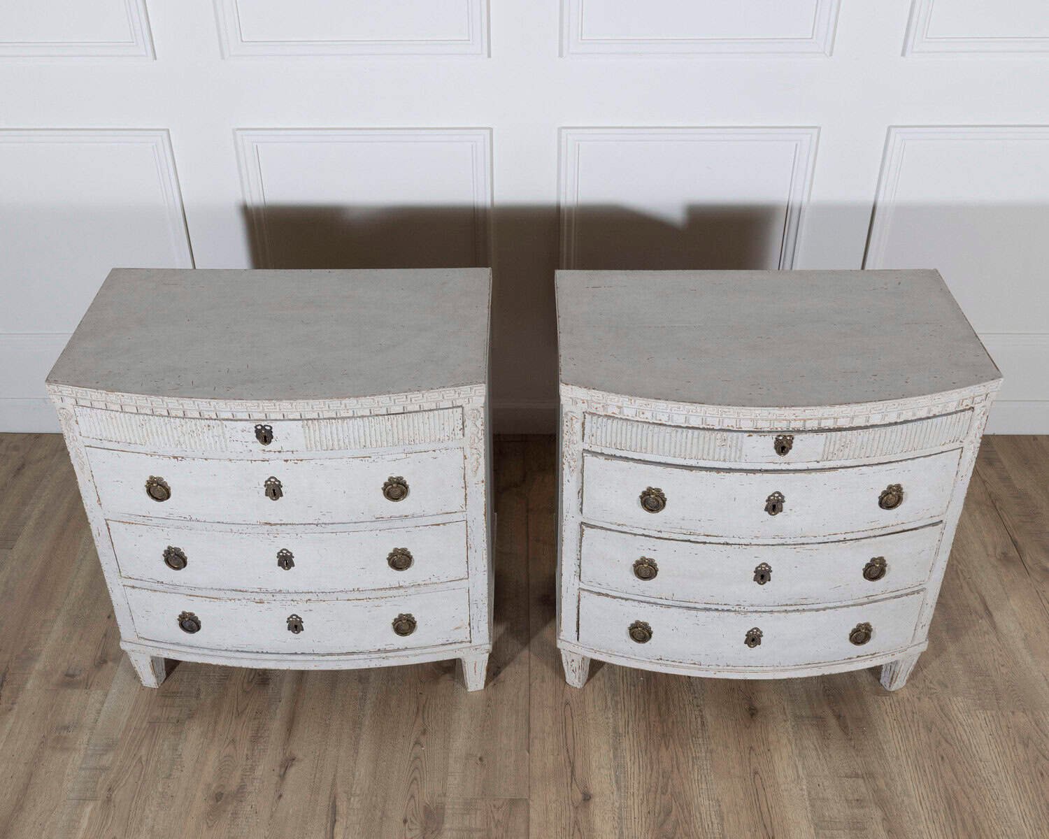 Pair of 20th Century Swedish Chest of Drawers - JAA