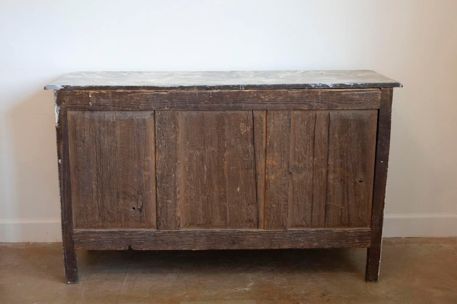 French Painted Buffet of the Louis XV Period with Two Doors and Three Drawers - JAA