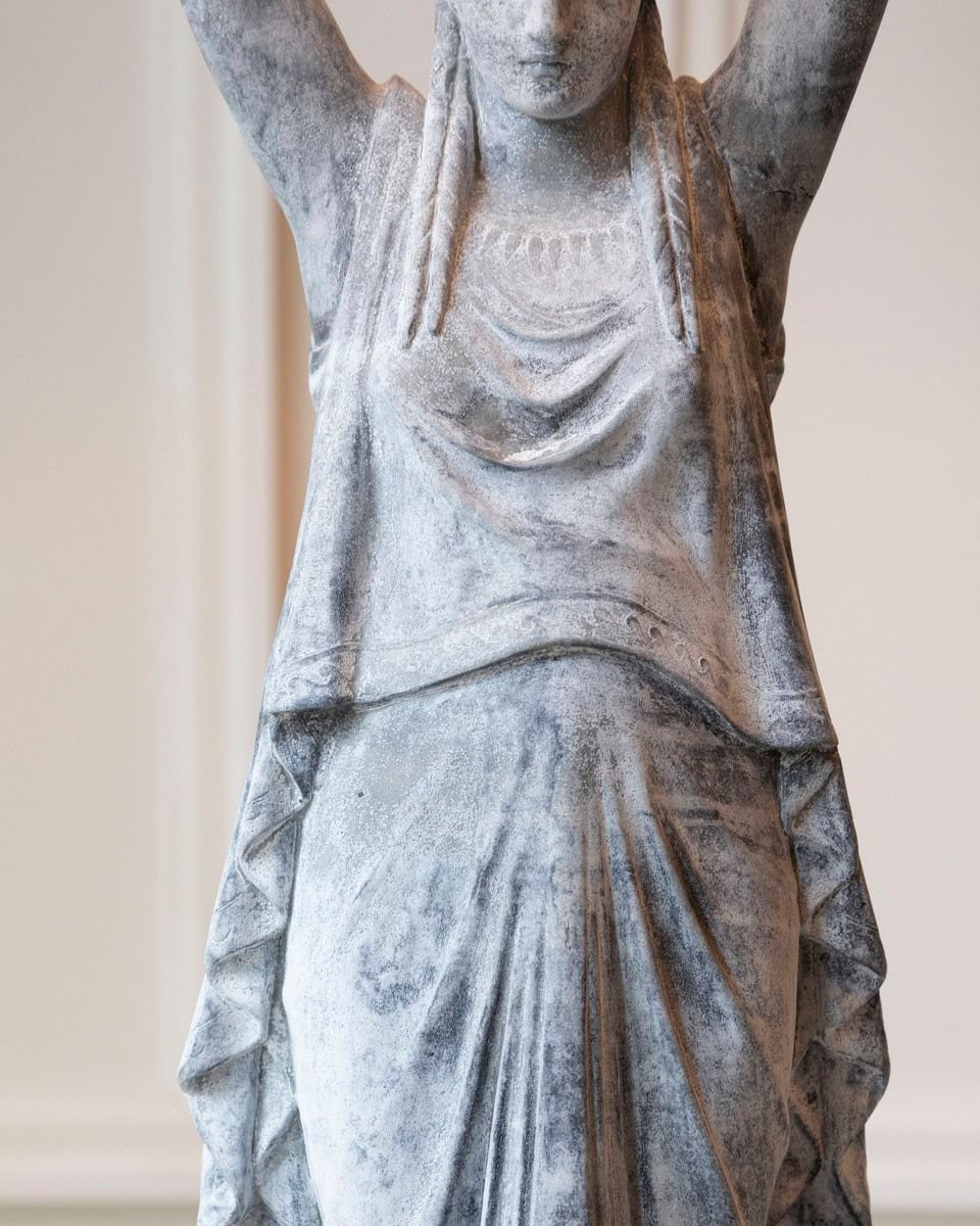 Late 19th Century French Figural Lamp by Ferdinand Levillain - JAA