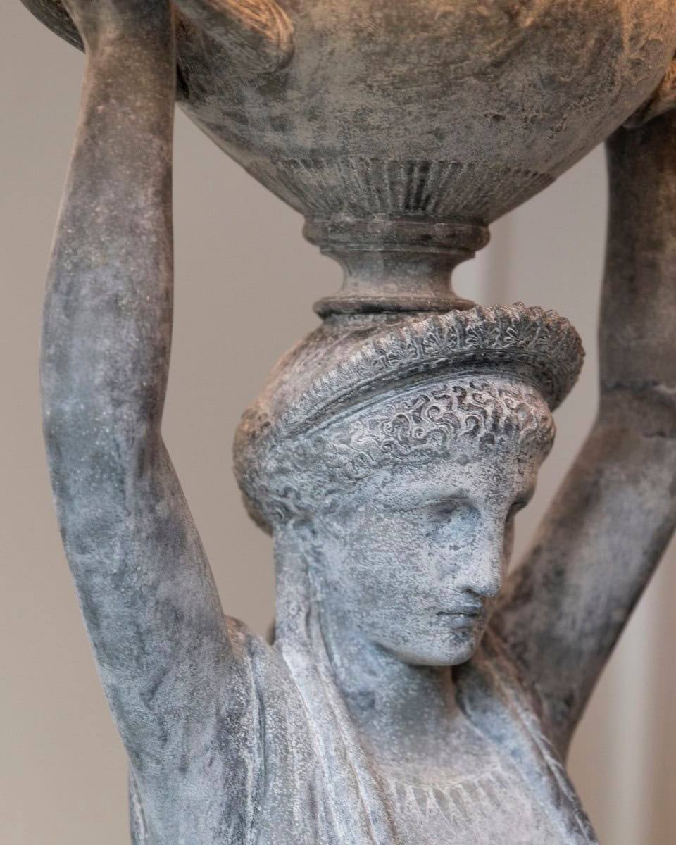 Late 19th Century French Figural Lamp by Ferdinand Levillain - JAA