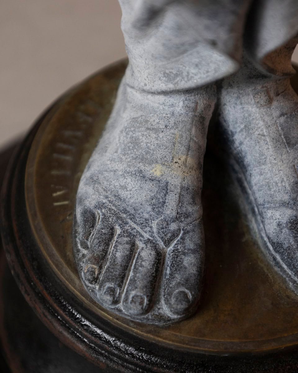 Late 19th Century French Figural Lamp by Ferdinand Levillain - JAA