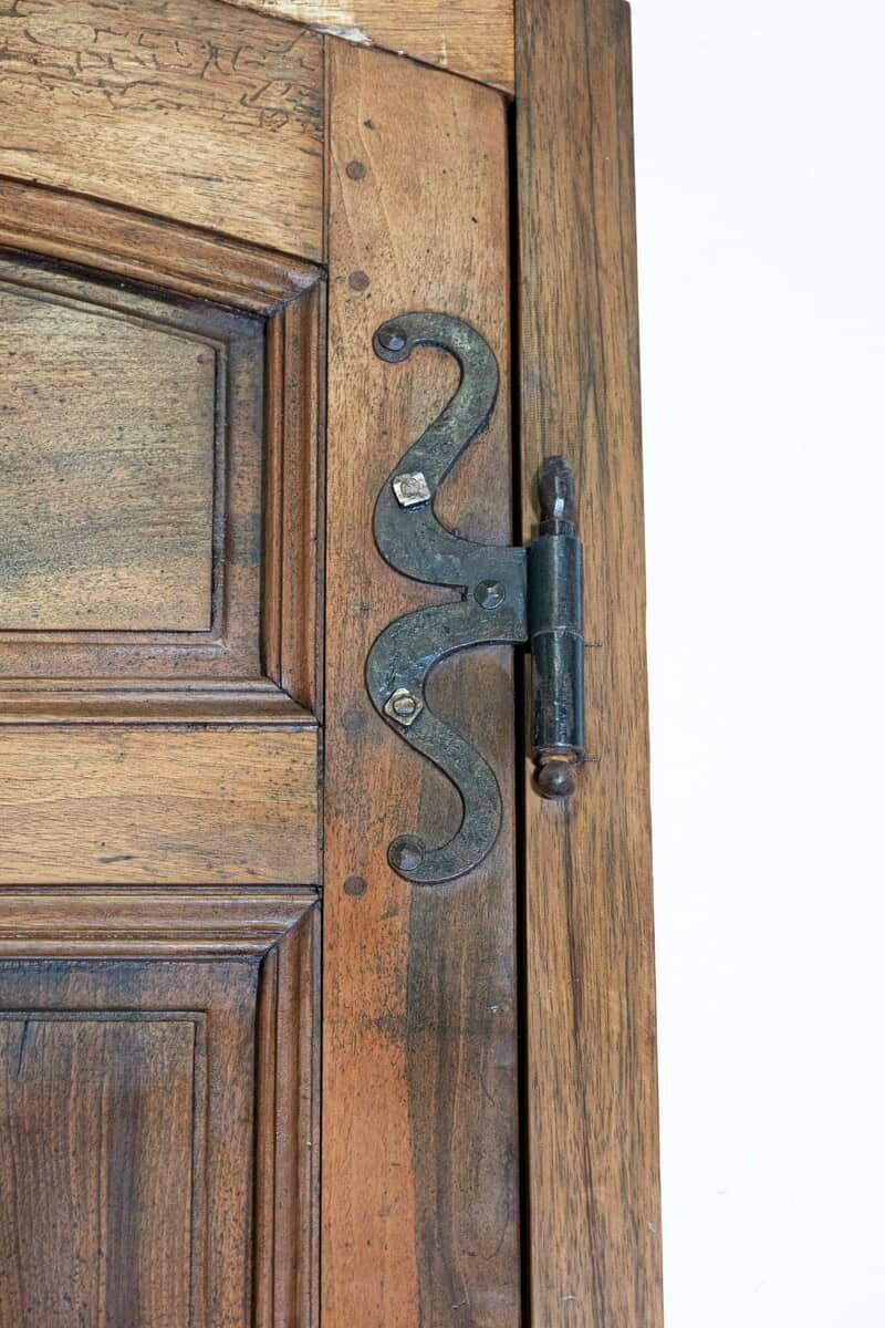 French circa 1790 Pair of Walnut Communication Doors - JAA