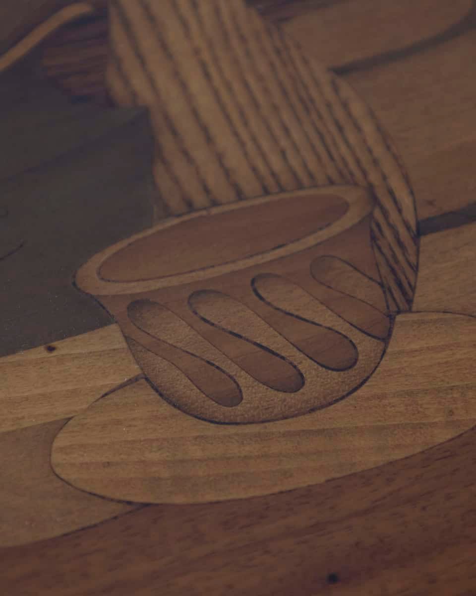 French Late 19th Century Napoleon III Marquetry Side Table with Floral Inlay - JAA