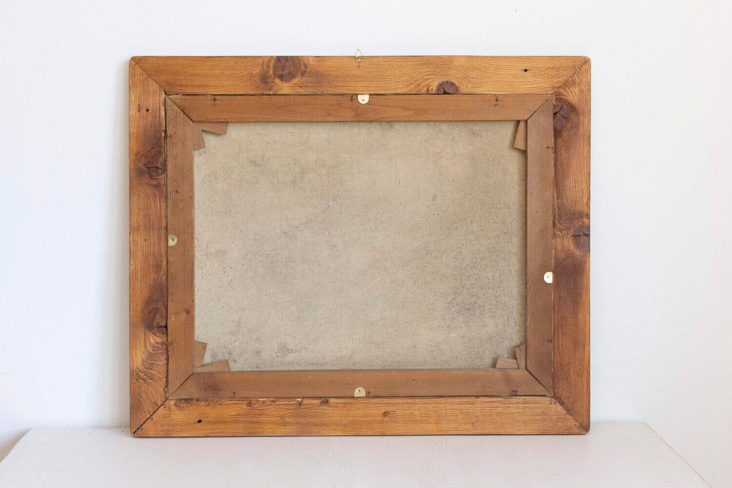 Deer in the Woods, Bert Fricke Wolfenbuttel Oil on Panel Painting circa 1920 - JAA