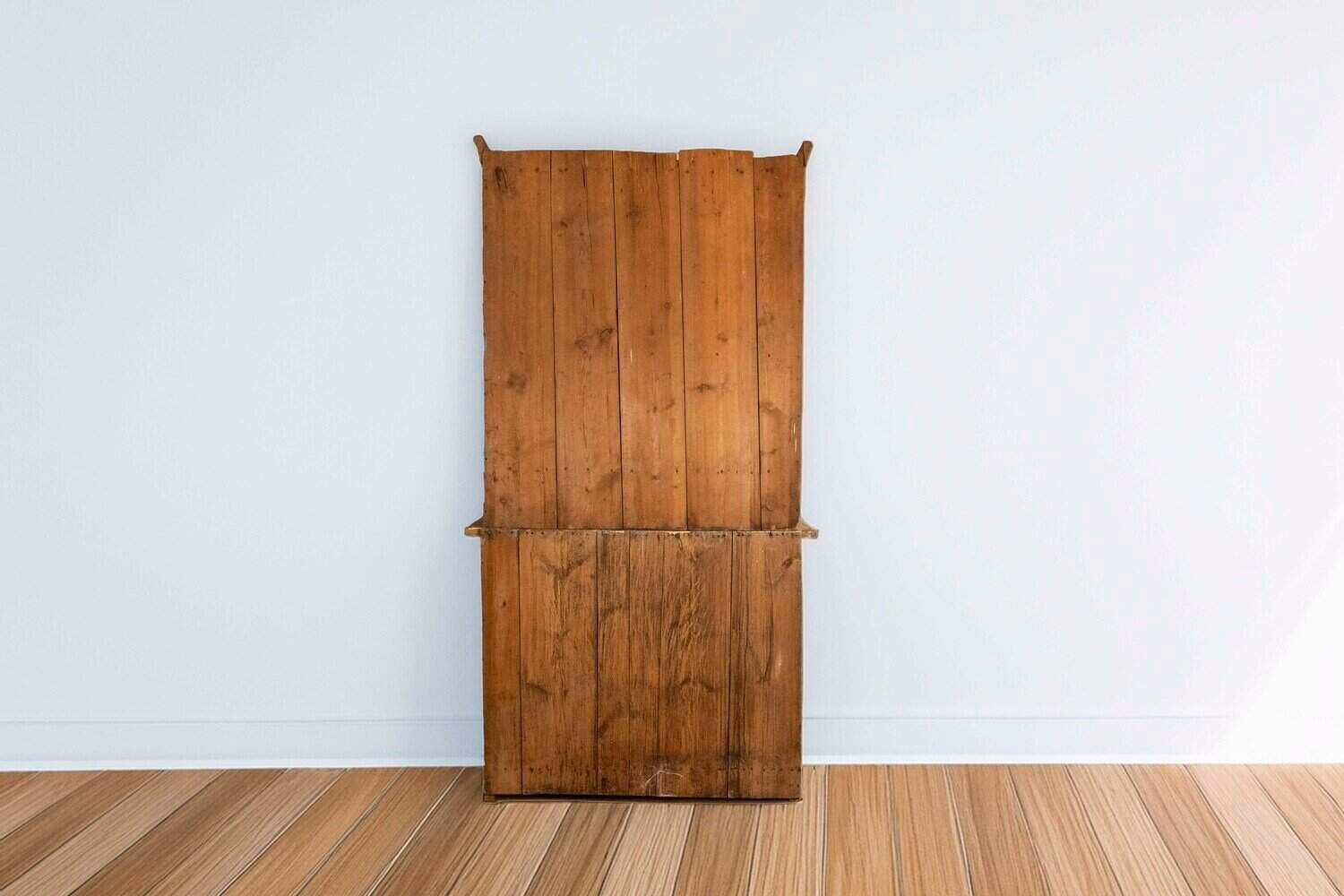 Swedish 1780s Gustavian Period Two-Part Tall Cabinet with Original Paint - JAA