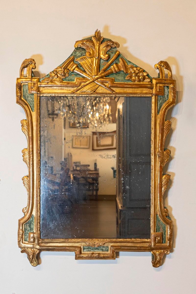 18th Century French Louis XVI Mirror - JAA