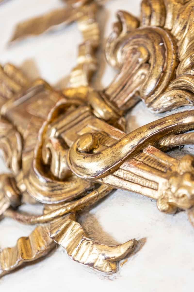 18th Century French Louis XVI Period Trumeau Mirror Circa 1790 - JAA