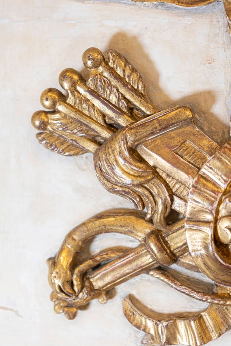 18th Century French Louis XVI Period Trumeau Mirror Circa 1790 - JAA