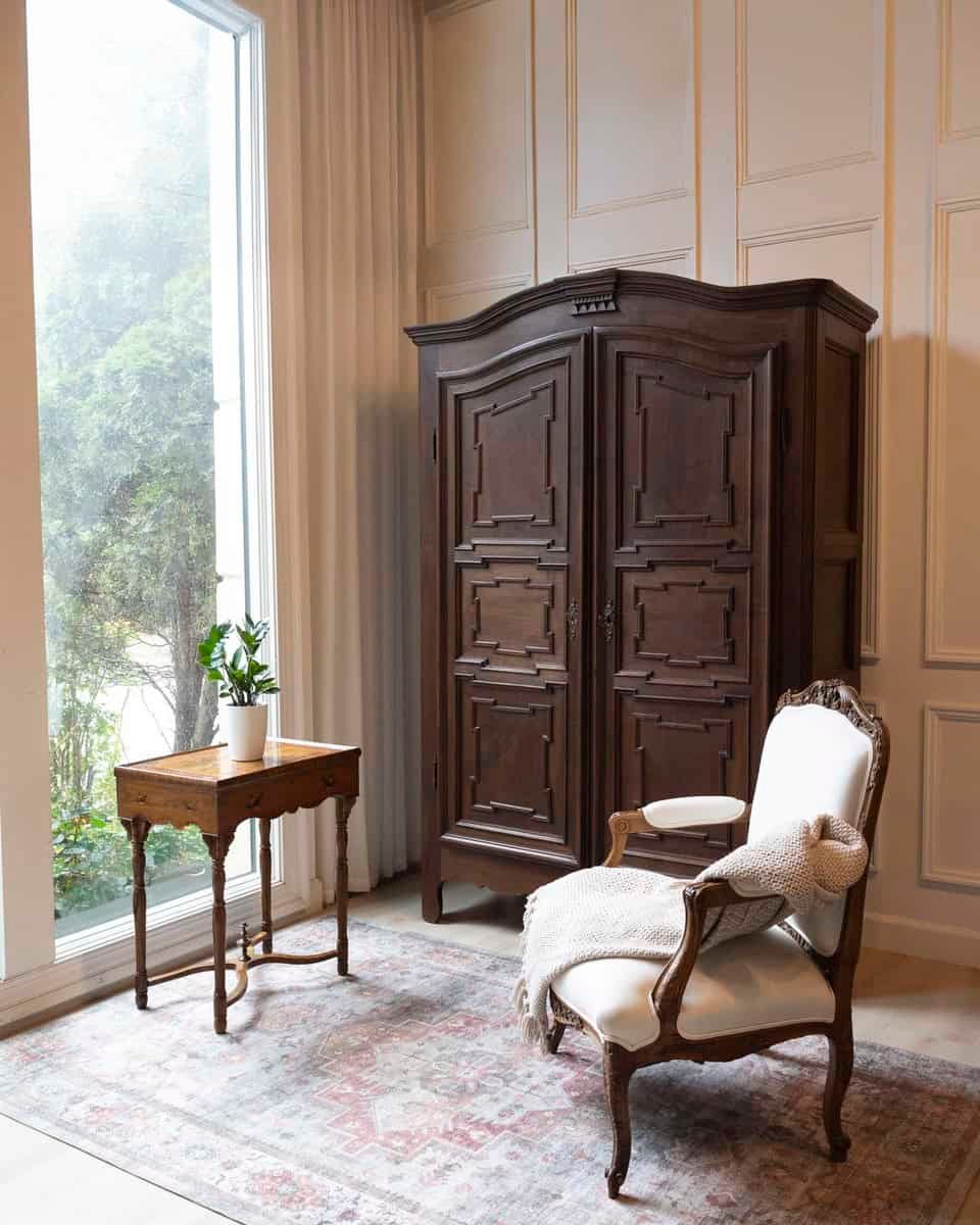 Piedmontese Walnut Armoire, circa 1790 - JAA