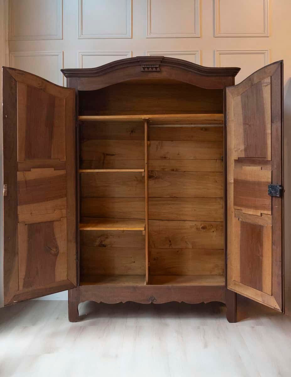 Piedmontese Walnut Armoire, circa 1790 - JAA