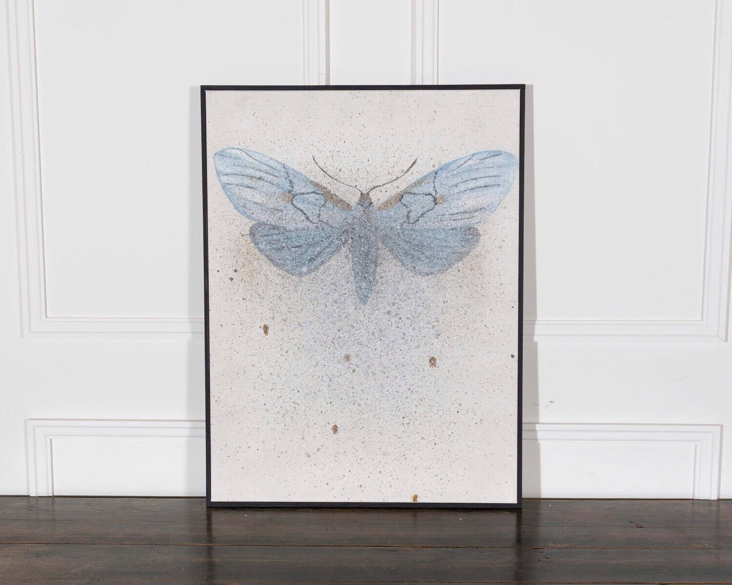 May-Britt Jørgensen Contemporary Butterfly Painting — Acrylic on Canvas - JAA