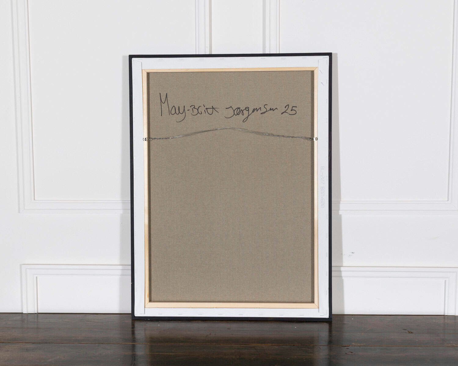 May-Britt Jørgensen Contemporary Butterfly Painting — Acrylic on Canvas - JAA