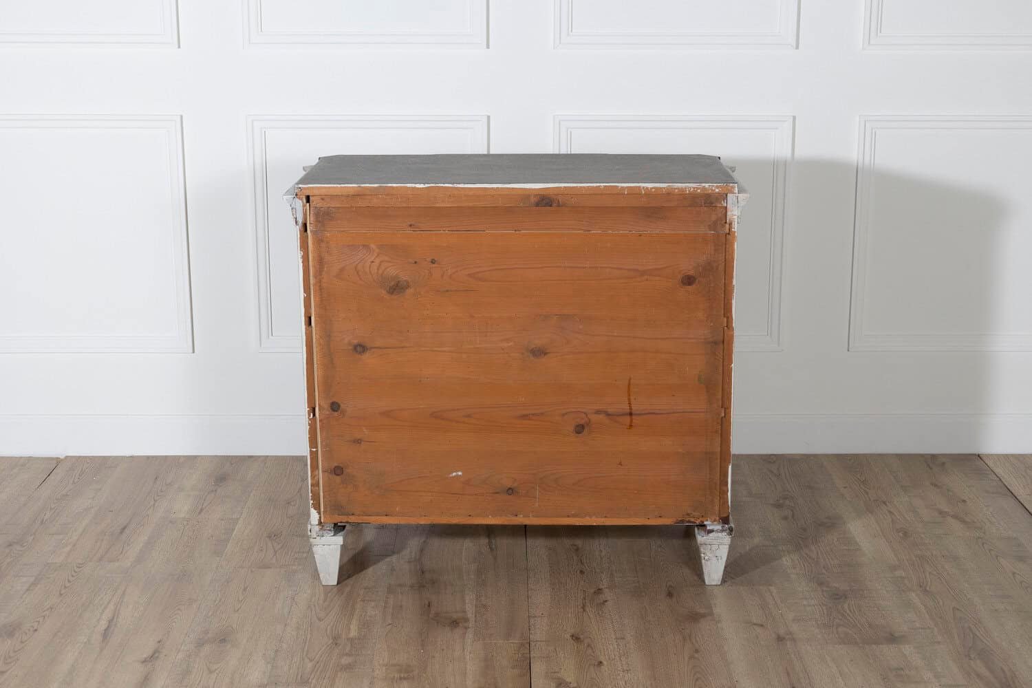 Swedish Gustavian Style Painted Chest of Drawers with Grey Top, circa 1880 - JAA