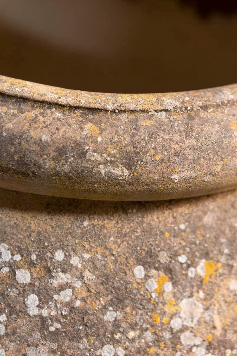 Large Italian 19th Century Planter with Lateral Handles and Generous Lines - JAA