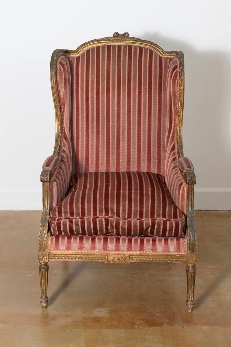 Pair of 19th Century French Bergeres - JAA