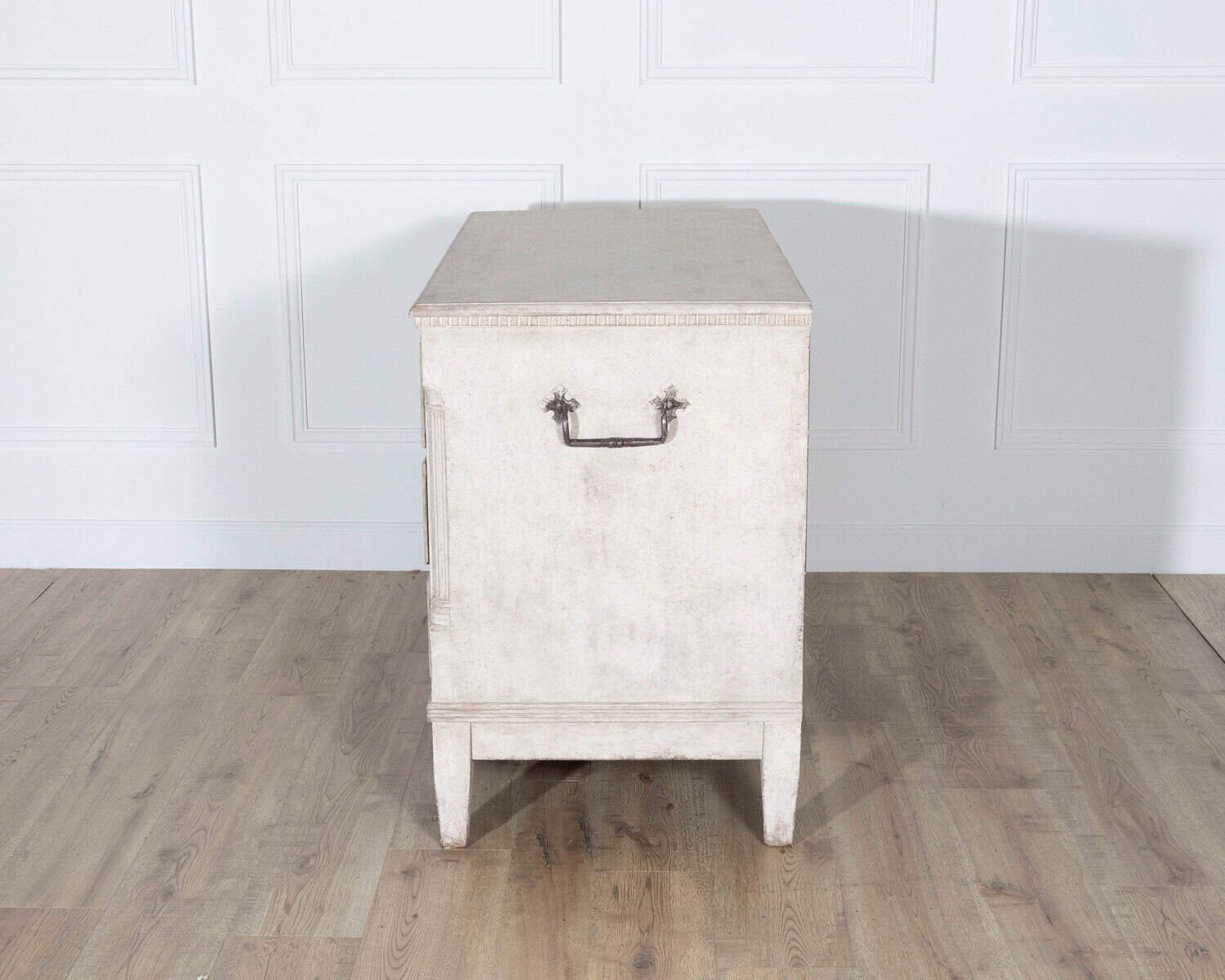 Antique Danish Chest of Drawers in Painted Oak and Pine, circa 19th Century - JAA