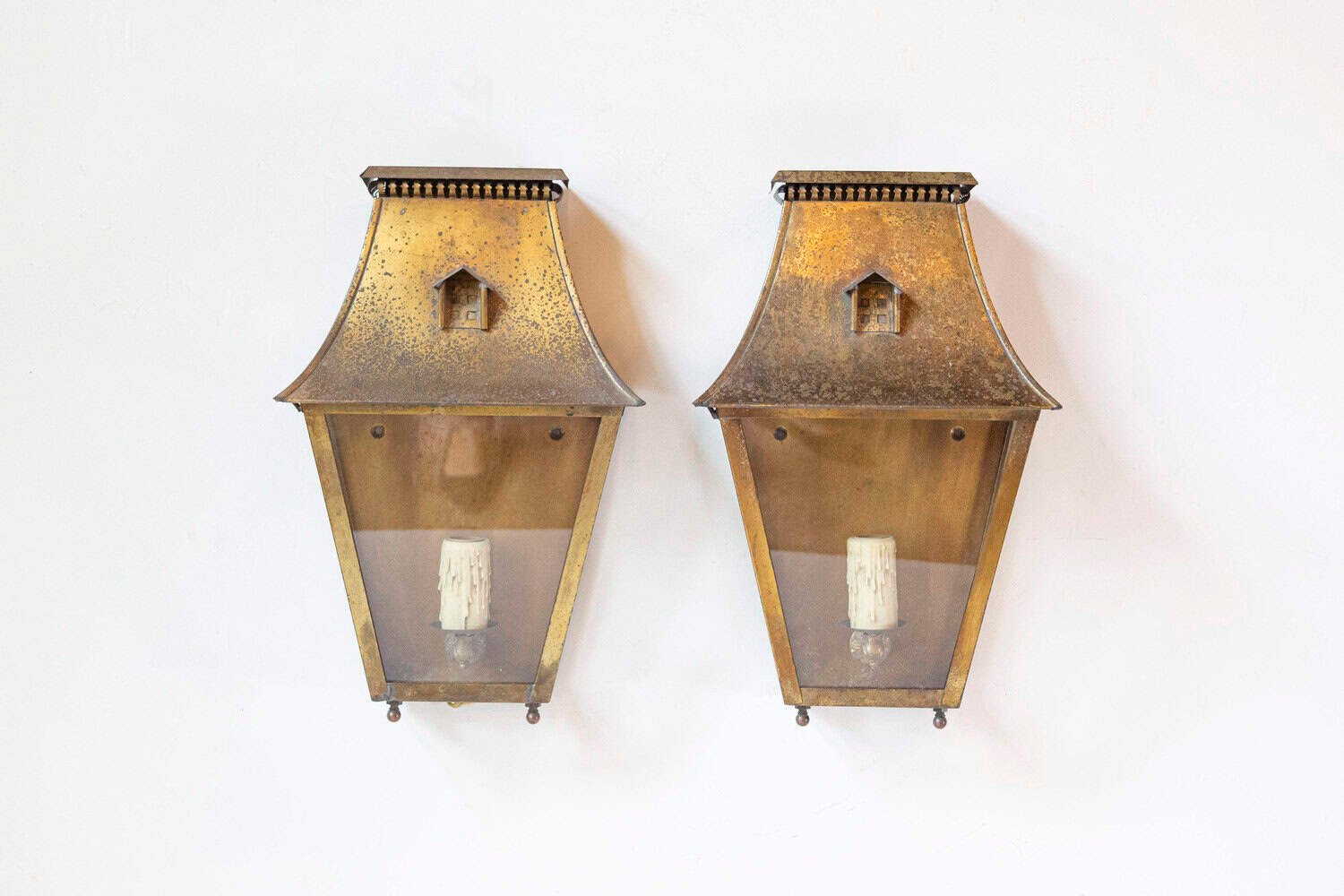 Pair of 20th Century French Lanterns - JAA